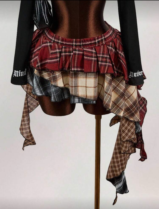 Asymmetrical Skirt (SKIRT ONLY)