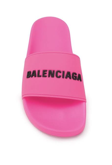Pink Balenciaga Slides